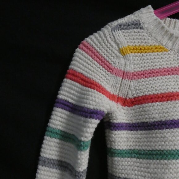 GAP KIDS | xs - extra small (4-5) | Colorful Striped Knit Sweater - Picture 3 of 16
